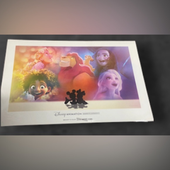 Disney Animation Immersive Experience Print Poster - Brand New Mickey Mo… - Picture 2 of 5